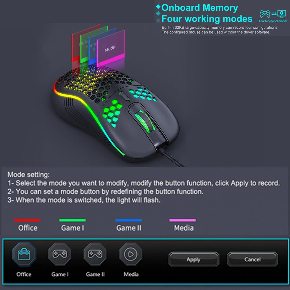 USB Wired Ultra Fast Gaming Mouse