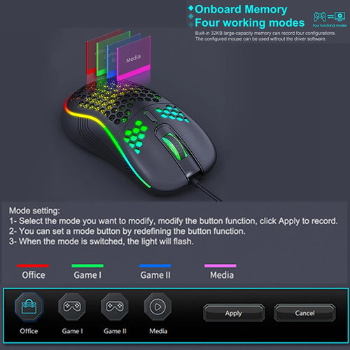 USB Wired Ultra Fast Gaming Mouse