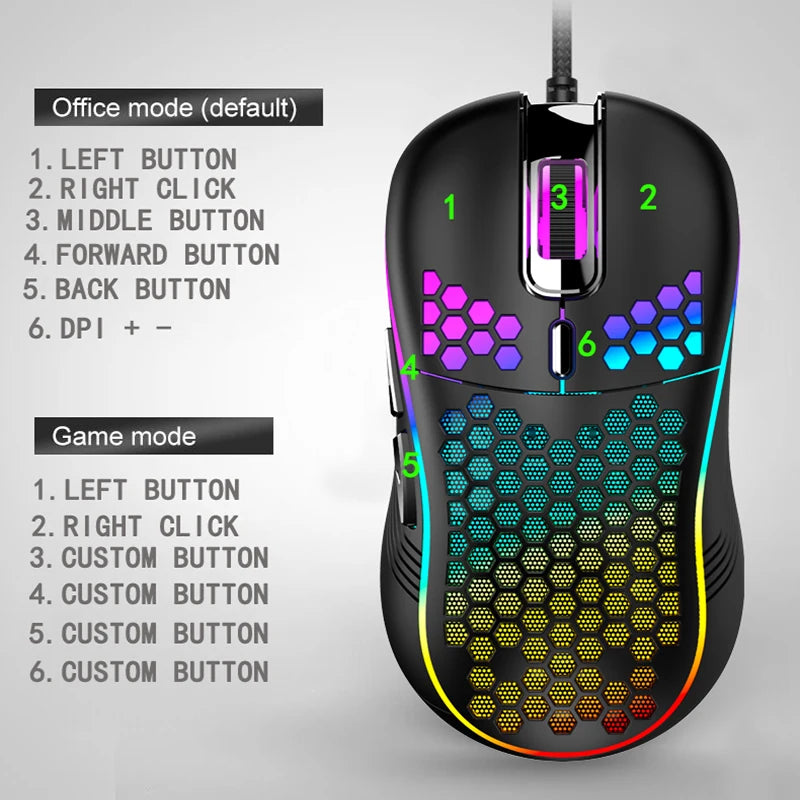 USB Wired Ultra Fast Gaming Mouse