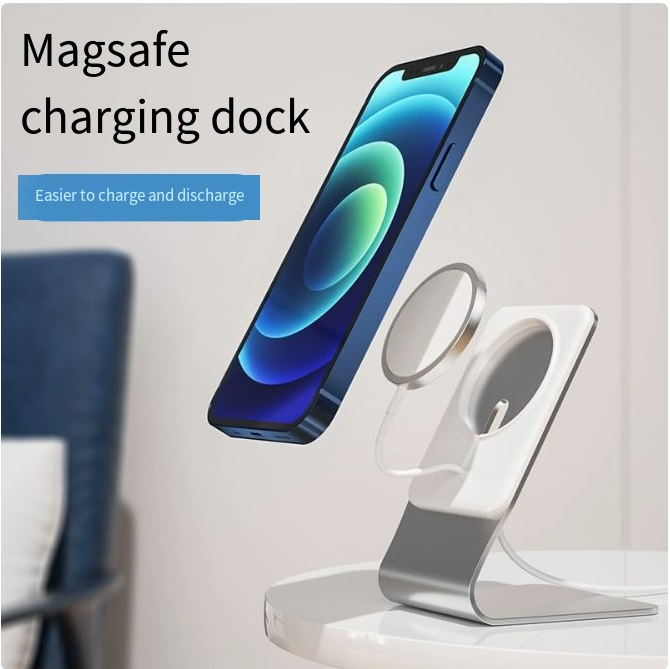 Wireless Fast Charging Desktop Stand for Mobile Phones